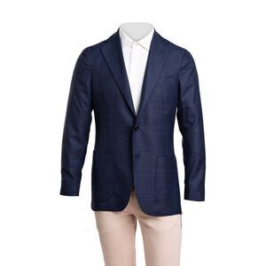 Sartorio Checked Virgin Wool Sport Jacket